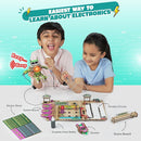 Smartivity Electro Play Lab for Kids Ages 8-14 I Electricity Kit with 9 Circuits Experiements & DIY Robot - Light & Sound Effects | STEM Science Project Kit | Birthday Gift for Boys & Girls by TinyTreasures Baby Boutique