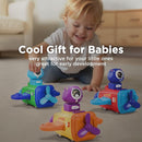 iPlay, iLearn Press to Go Car Toys for Toddlers 1-3, Baby Airplane Race Cars, Infant Push Go Play Vehicle Set, Boys Pull Back Friction Car for 6-9-12-18 Month, 1st Birthday Gift for 1-2 Years Old Kids by TinyTreasures Baby Boutique