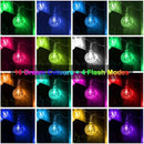 Coloured Globe String Lights Battery Operated,1 Pack 26.2FT 60 LED 16 Colour Changing Water Proof Crystal Ball Outdoor String Lights with Remote Control for Home, Patio,Party,Garden ,Christmas,Easter by GreenHaven Gardens
