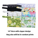 8 pcs(4 Pairs) Random Prints Breast Pads for Nursing Mothers, Reusable and Washable with 1 Bag(8 pcs randomprints with1 Bag) by TinyTreasures Baby Boutique