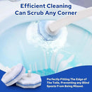 Cecailin® 60pcs Disposable Toilet Brush. Bathroom Cleaning. Disposable Bowl Cleaners Compatible with Most Toilet Brushes by CozyNest Decor