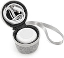 Babelio Portable White Noise Machine + Travel Case in Grey, for Adults Kids Baby by TinyTreasures Baby Boutique