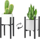Adjustable Plant Stand, Metal Plant Holder, Modern Flower Pot Holder Rack, Display Flower Stand Holder, Expandable Plant Pot for Indoor Outdoor, Fit 8-12 in Plant Pots by GreenHaven Gardens
