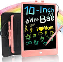 LCD Writing Tablet for Kids Doodle Board with Bag, Electronic Digital Colorful Screen Drawing Tablet, Etch a LEYAOYAO 10-Inch Drawing Pad Sketch Pads, Toy - Gift for 3-6 Years Old Girls Boys by TinyTreasures Baby Boutique