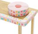 Edge Protector for Baby 6.5ft Soft Protective Foam Cushion Furniture Edge and Corner Guards Baby Child Proofing Cartoon Digital Pattern Odorless Safe for Table,Fireplace,Countertop by TinyTreasures Baby Boutique