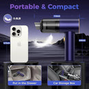 Handheld Car Vacuum Portable Cordless,18000PA High Power Vacuum Cleaner with Brushless Motor,7 in 1 Mini Hand Held Vacuum Rechargeable AirDuster/Blower for Car,Home,Office,Pet by CozyNest Decor