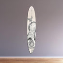 Personalized Surf Board Height Chart - Growth Chart for Wall Height Ruler Kid Growth Chart Height Tracker Wood Surfboard Child Height Chart for Kids Grow Chart Height Board-57"x10.5" by TinyTreasures Baby Boutique
