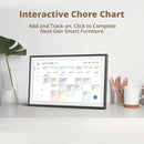 Dragon Touch 15.6" Digital Calendar Chore Chart – 1080P Full HD Interactive Touchscreen, Smart Family Planner, Hearth Display Digital Calendar Wall & Desk Mountable for Seamless Scheduling Black by TinyTreasures Baby Boutique