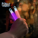 Glow Fever Glow Sticks Bulk 100ct Premium Glow In The Dark Light Up with Lanyards, For Party Supplies, Party Favors, Birthday, Halloween, Super Bright, Lasts Up to 12 hrs by TinyTreasures Baby Boutique