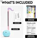Otamatone Japanese Electronic Musical Instrument Portable Music Synthesizer from Japan by Maywa Denki Studio Award Winning Educational Fun Gift for Children, Teens & Adults - Unicorn by TinyTreasures Baby Boutique