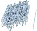 Sandbaggy 6 inch Galvanized Landscape Edging Spikes - Spiral Landscape Nails - 7 Gauge Steel - Great for Hard Rocky Soil - Also Great for Paver Edging, Artificial Turf, Landscape Fabric (100, 6 inch) by CozyNest Decor