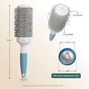 Medium Round Brushing Brush - Ceramic Hair Brush for a Smooth Salon Style Look - Professional Brushing Brush Ideal for All Hair Types - 43 mm by TinyTreasures Baby Boutique