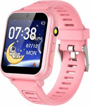 Kids Smart Watch for Boys Girls 6-12 with Pedometer Audio Book Camera Music Player Birthday Present Christmas (Pink by TinyTreasures Baby Boutique