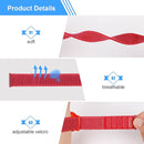 Kids Wristband Compatible with Apple AirTag, Protective Case for Air Tag GPS Tracker Holder with Nylon Bracelet, Adjustable Anti Lost Watch Band for Toddler Child Elder(Red) by TinyTreasures Baby Boutique