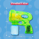 JOYIN 3 Packs Bubble Guns with 3 Solutions, Automatic Bubble Maker Blower Machine for Kids, Party Favors, Summer Toy, Birthday, Outdoor & Indoor Activity, Easter by TinyTreasures Baby Boutique