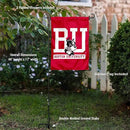 College Flags & Banners Co. Boston Terriers Garden Flag with Pole Stand Holder by GreenHaven Gardens