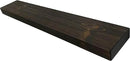 Joel's Antiques 48 Inch Wooden Floating Shelves for Wall - 48x8x2 in - Made of Natural Wood - Long Heavy Duty Rustic Wall Shelves for Bedroom - Perfect for Living Room, Kitchen - Mocha