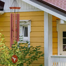 Hummingbird Outdoor Wind Chimes - 33" Tall, Tuned Melody, Memorial Gift for Mom/Grandma, Weather-Resistant, Perfect Decoration for Patio, Garden, Yard & Indoors by CozyNest Decor
