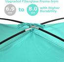 COMMOUDS Beach Tent Sun Shade for 3/4-5/6-7/8-10 Person, UPF 50+ Beach Sun Shelter Canopy Tent, Lightweight, Easy Set Up and Carry by TinyTreasures Baby Boutique