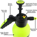 Sunnyglade Hand Held Garden Sprayer Portable Lawn Pressure Pump Sprayer Adjustable Nozzle Manual 1/2 Gallon by GreenHaven Gardens