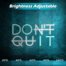 Don't Quit LED Neon Sign for Wall Decor, DO IT Neon Lights Party Decorations, USB Powered Switch LED Neon Lights Adjustable for Office, Gym, Man Cave, Gamer Room Decor by CozyNest Decor