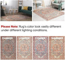 Keen Home Design 2x12 Rug - Machine Washable Runner with Non-Slip Backing, Ideal for Hallway, Entryway, Kitchen, Laundry Room - Vintage, Easy Clean, Durable, Low Pile Rug - (2'6" x 12') by CozyNest Decor