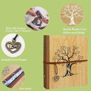 ZEEYUAN 4x6 Photo Album Small Holds 200 Pictures Life Tree 4x6 Family Photo Album,Grandma Gifts Mothers Day Gift for Mom from Daughter Son Fathers Day Gift for Dad by TinyTreasures Baby Boutique