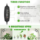 LBW Grow Lights for Indoor Plants with Stand Full Spectrum, Floor Plant Lights for Indoor Growing, 108 LEDs Standing Plant Lamp, 4/8/12H Auto Timer, 6 Brightness, Height Adjustable,7.8 Diameter by GreenHaven Gardens