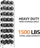 8 Tier 2000 lbs Storage Rack Metal Wire Shelving Unit, Storage Standing Shelf Organizer for Laundry Bathroom Kitchen Pantry Closet Garage Utility Room, Chrome 13.8" D x 23.6" W x 79.5" H by CozyNest Decor