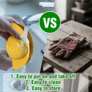 2 Pack Outdoor Grilling Mitts, Heat Resistant High Temperature Silicone Oven Grilling Gloves, Easy to Clean, Non-Slip Textured Lining, Can Be Used for Cooking, Smoking, BBQ and Food Handling. by GreenHaven Gardens