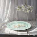 FLOWERCAT 60PCS Sage Green Plates - Heavy Duty Plastic Plates Disposable for Party/Easter - Include 30PCS 10.25inch Sage Green Dinner Plates and 30PCS 7.5inch Dessert Plates by CozyNest Decor