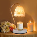 GEEZO Fragrance Candle Warmer Lamp，Electric Candle Warmer with Timer & Dimmer，Mom Christmas Birthday Gifts for Women, House Warming Gifts New Home Bedroom Decor by CozyNest Decor