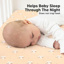 KeaBabies 2-Pack Organic Crib Sheets for Boys, Girls - 52x28 Fitted Crib Mattress Sheet Neutral, Breathable Jersey Cotton Cover for Baby Bed, Toddler Mattress, Soft & Cute Prints (Lune Mystic) by TinyTreasures Baby Boutique