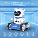 ALLCELE LED RC Robot Toys for Boys and Girls with Walkie Talkie, Programming, Music, Demo and LED Function, Remote Control Robot Toy, Gift for Kids 3-8 Years Old Blue White by TinyTreasures Baby Boutique