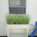 27" Artificial Plants Onion Grass Greenery Faux Fake Shrubs Plant Flowers Wheat Grass for House Home Indoor Outdoor Office Room Gardening Indoor Décor 6 Pack by CozyNest Decor
