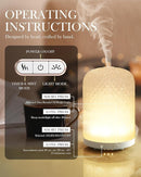 Aromatherapy Diffuser – Ultrasonic Essential Oil Diffuser, Health Night Light, Timer & Auto Shut-Off, BPA-Free, 120ml Diffusers for Home, Office, or Spa by TinyTreasures Baby Boutique