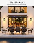 Dusk to Dawn Outside Lights for House, Oil Rubbed Bronze Anti-Rust Aluminum Exterior Lighting Fixtures, Easy-to-Install Waterproof Modern Outdoor Wall Light for Porch, Garage, Front Door by GreenHaven Gardens