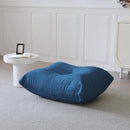 Luxury Ottomans, Modern Square Foot Rest for Sofa Couch Chair, Lazy Floor Seating, Fireside Bean Bag Chair, Tatami Sofa Lounger for Living Room, Bedroom, Office, Black by CozyNest Decor