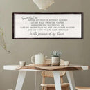 Spirit Lead Me Wall Decor 32"x12" Christian Scripture Worship Song Religious Bible Verse Wooden Framed for Bedroom Office Large Wall Art Hanging Sign (Black) by CozyNest Decor