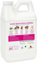 10.5 lb Pampered Chicken Mama Dust Bath with Organic Herbs & Essential Oils for Chickens, Quail, & Poultry | Dust Bath for Chickens to Keep Feathers Clean & Healthy by GreenHaven Gardens