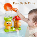 iPlay, iLearn Bath Toys for Toddlers 1-3, Baby Waterfall Bathtub Toy W/ Suction Cup, Kids Bath Tub Shower Playset, Infant Bathtime Fun Summer Pool Birthday Gift 18 24 Month, 2-4, 3-5 Year Old Girl Boy by TinyTreasures Baby Boutique