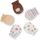 15 Pack Unisex New Born Boy Girls Hats Mittens Socks Sets Cotton Soft Infant Accessory 0-6 Months Baby Essentials by TinyTreasures Baby Boutique