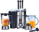 Juicer Machine, Blender & Grinder Combo 3 in 1 for Smoothies, Juice, Processing, Grinding & More 1300W Centrifugal Juice Extractor for Fruit Vegetable with 5 Speeds LCD Screen, Easy to Clean by CozyNest Decor