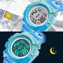 Kids Watch,Boys Watch for 3-15 Year Old Boys,Digital Sport Outdoor Multifunctional Chronograph LED 50 M Waterproof Alarm Calendar Analog Watch for Children with Silicone Band,Kids Gift by TinyTreasures Baby Boutique