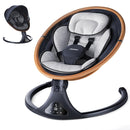LAREX Baby Swing to Toddler Electric Infant Swing Portable for Newborn Boy Girl, 5 Sway Speeds with Remote Control, 12 Preset Melodies and Bluetooth, 0-6 Months Max 20 Lbs (Gray) by TinyTreasures Baby Boutique
