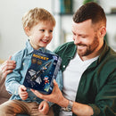 Rocket Launcher for Kids, Self Launching Motorized Air Rocket Toy, Outdoor Toys for Ages 8-12, Model Rockets with Parachute Safely Land, Spaceship Launch up to 200 ft Birthday Gifts for Boys by TinyTreasures Baby Boutique