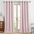 NICETOWN 100% Blackout Nursery Curtains 96 Inches Long, Thermal Insulated Window Drapes Room Darkening Curtains for Baby Bedroom with Grommet Top, 52W x 96L, 2 Panels by TinyTreasures Baby Boutique