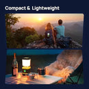LED Camping Lantern, Consciot Battery Powered Camping Lights, 1000LM, 4 Light Modes, IPX4 Waterproof Tent Lights, Portable Flashlight for Power Outages, Emergency, Hurricane, Hiking, 2-Pack by GreenHaven Gardens