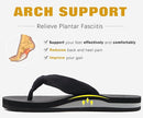 KuaiLu Flip Flops for Women with Arch Support Yoga Mat Comfortable Summer Beach Walking Thong Cushion Sandals Slip On Indoor Outdoor by TinyTreasures Baby Boutique