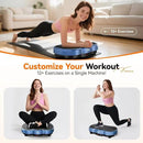 Vibration Plate Exercise Machine - 300 lbs Weight Capacity, 120 Speed Levels, 9 Workout Modes for Home Fitness, Muscle Toning & Weight Loss by CozyNest Decor